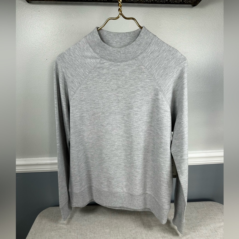 Cariloha Sweatshirt Pullover Medium Gray